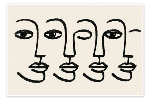 Poster Echo Faces