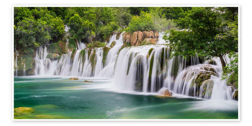 Poster Krka, Croatia