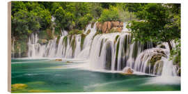 Wood print Krka, Croatia - Rainer Mirau