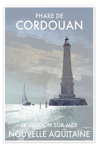 Póster Cordouan Lighthouse, New Aquitaine, France