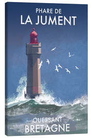 Lienzo La Jument Lighthouse, Ouessant, Brittany, France - Roger O’Reilly