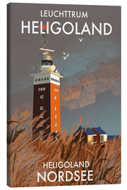 Lienzo Heligoland Lighthouse, North Sea, Germany - Roger O’Reilly