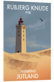 Cuadro de metacrilato Rubjerg Knude Fyr, Jutland, Denmark - Roger O’Reilly