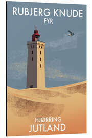 Obraz na aluminium Rubjerg Knude Fyr, Jutland, Denmark - Roger O’Reilly