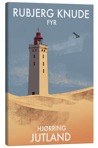 Lienzo Rubjerg Knude Fyr, Jutland, Denmark