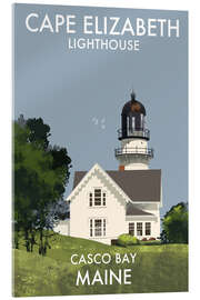 Cuadro de metacrilato Cape Elizabeth Lighthouse, Maine, USA - Roger O’Reilly