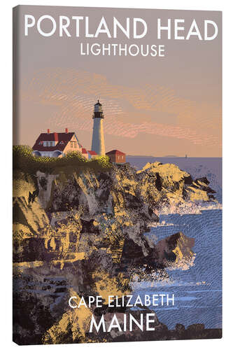Lienzo Portland Head Lighthouse, Maine, USA