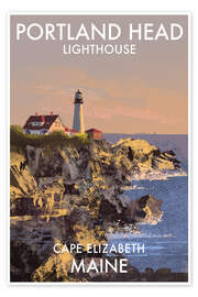 Wandbild Portland Head Leuchtturm, Maine, USA - Roger O’Reilly