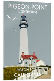 Akrylbillede Pigeon Point Lighthouse, California, USA - Roger O’Reilly
