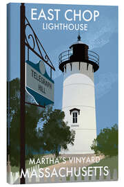 Lienzo East Chop Lighthouse, Massachusetts, USA - Roger O’Reilly