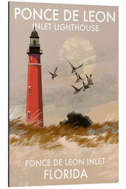 Aluminium print Ponce De Leon inlet Lighthouse, Florida - Roger O’Reilly