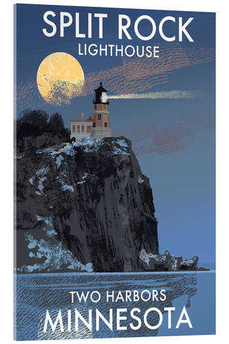Akrylbillede Split Rock Lighthouse, Minnesota, USA