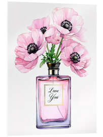 Quadro em acrílico Perfume of Love - nobelart