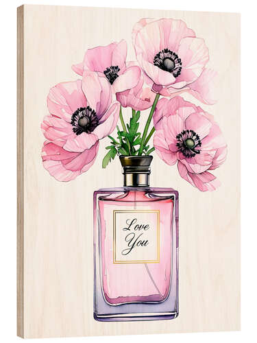 Obraz na drewnie Perfume of Love