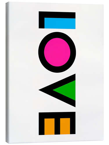 Canvas print Love