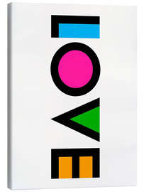 Canvas print Love - nobelart
