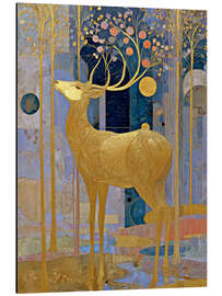 Tableau en aluminium Тhe enchanted forest - DejaReve