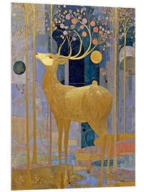 Hartschaumbild Der Zauberwald