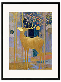 Gerahmter Kunstdruck Der Zauberwald