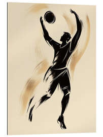 Gallery Print Der Volleyballspieler