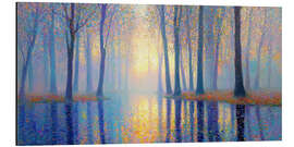 Quadro em alumínio Misty magic forest - DejaReve