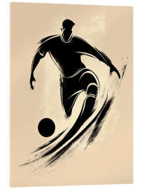 Obraz na szkle akrylowym The Football Player - DejaReve