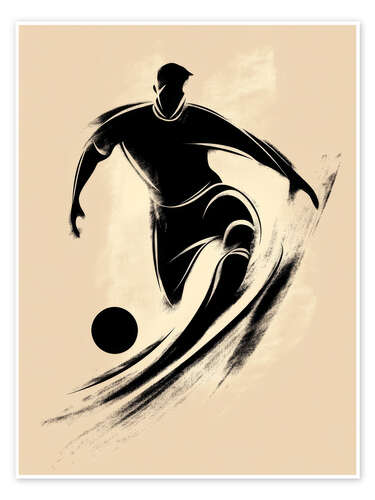 Poster The Football Player