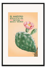 Gerahmter Kunstdruck El Maestro - Revista de Cultura Nacional, 1922