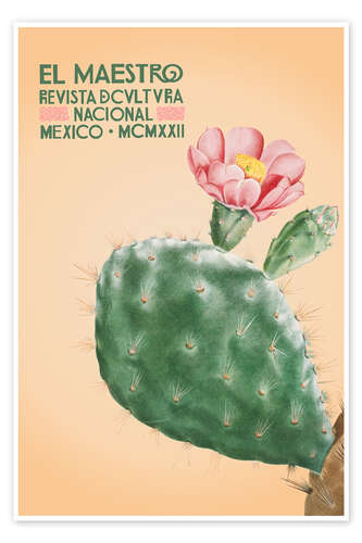 Plakat El Maestro - Revista de Cultura Nacional, 1922
