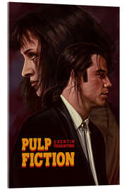 Acrylglasbild Pulp Fiction, a film by Quentin Tarantino