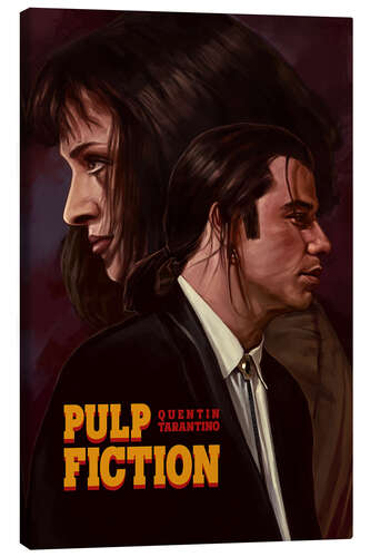 Lienzo Pulp Fiction, a film by Quentin Tarantino