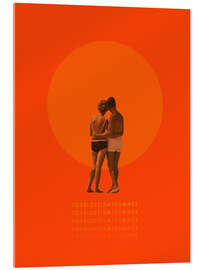 Tableau en verre acrylique Your love is my summer - Frank Moth