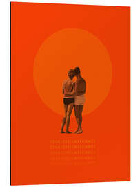 Stampa su alluminio Your love is my summer - Frank Moth