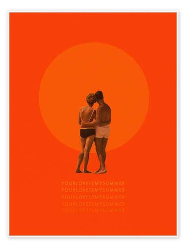 Poster Your love is my summer