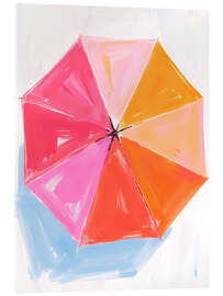 Tableau en verre acrylique Parasol - Ohkimiko