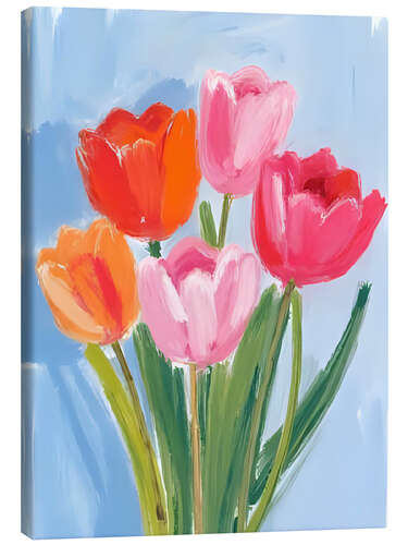 Canvas print Tulips
