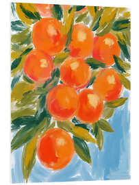 Hartschaumbild Orangenbaum - Ohkimiko