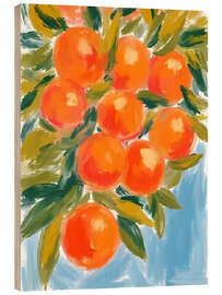 Holzbild Orangenbaum - Ohkimiko