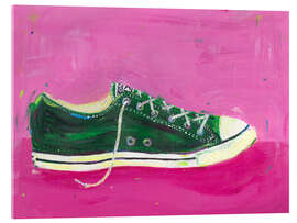 Akrylglastavla Green basketball shoes - Dawn Underwood