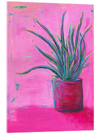 Acrylglasbild Zimmerpflanze