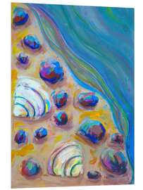 Hartschaumbild Strand