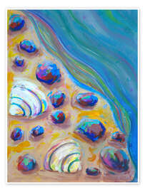 Wandbild Strand - Dawn Underwood