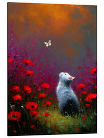 Gallery Print Der weiße Schmetterling