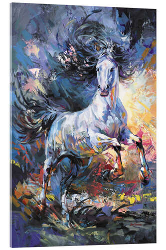 Akrylbilde Storm Rider's Dream Horse