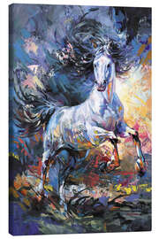 Lienzo Storm Rider's Dream Horse - Leon Devenice