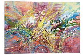 Hartschaumbild Kosmischer Rhythmus