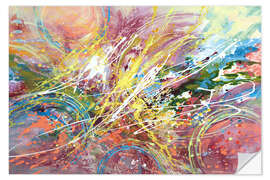 Wandsticker Kosmischer Rhythmus