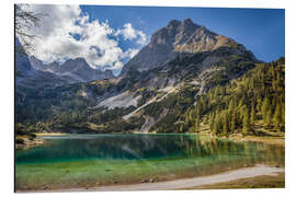 Obraz na aluminium Seebensee in the Gaistal, Ehrwald in Tyrol, Austria - Christian Müringer