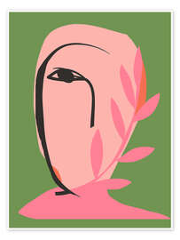 Stampa Abstract Botanical Face - ThingDesign