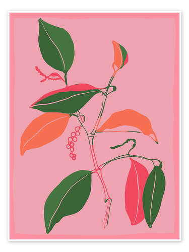 Plakat Colourful Stem